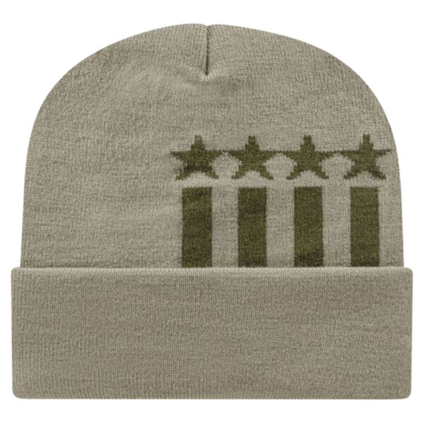 USA-Made Patriotic Cuffed Beanie Thumbnail