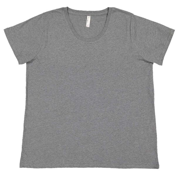 Women's Curvy Collection Fine Jersey Tee Thumbnail