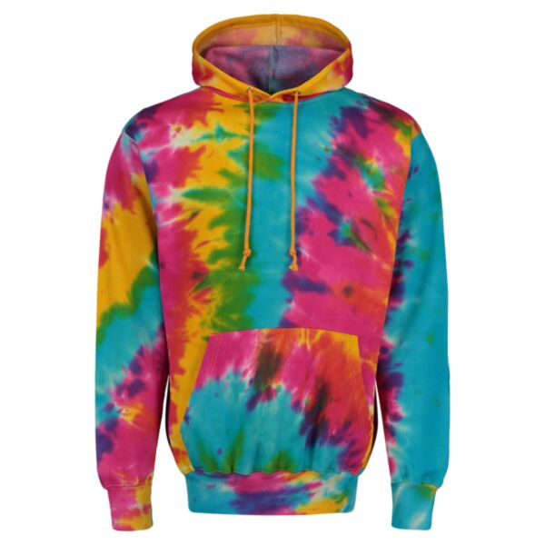Unisex Classic Fleece Tie-Dye Hooded Sweatshirt Thumbnail